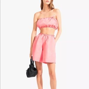 Staud gigi set xs pink